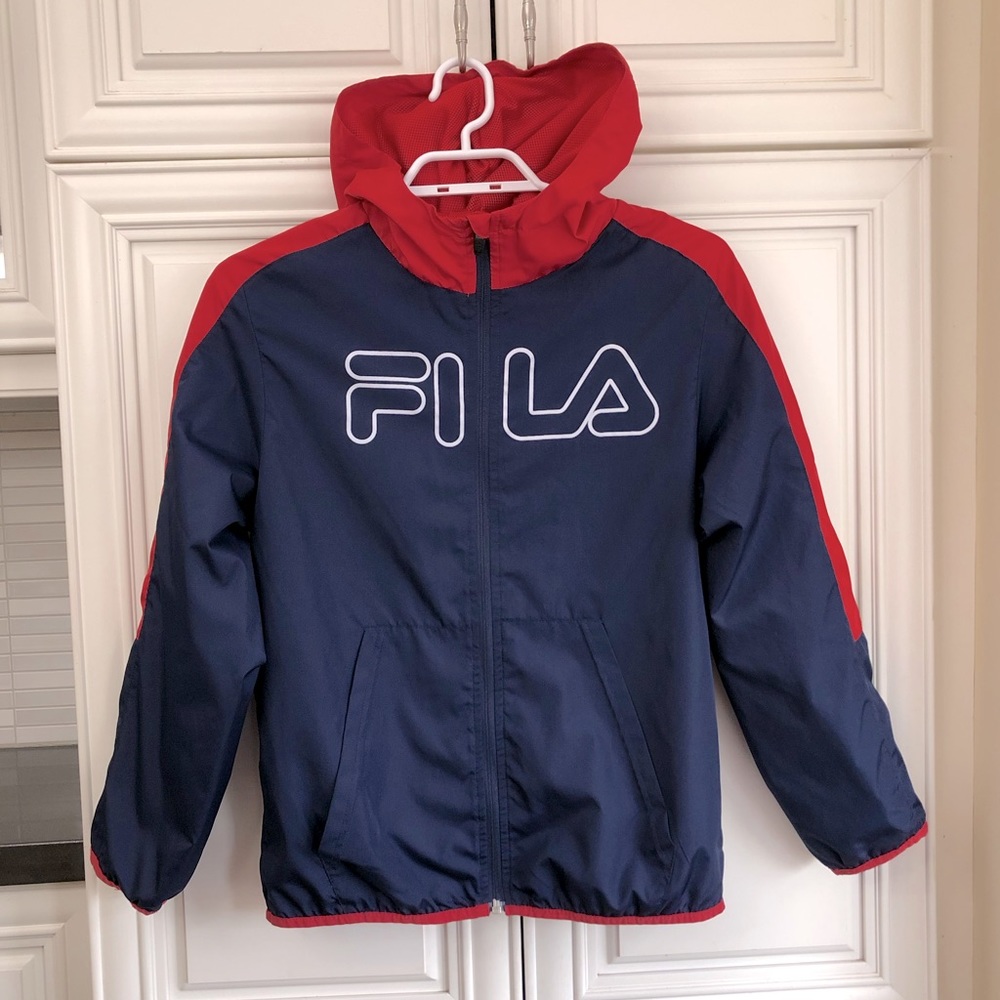 Fila youth windbreaker